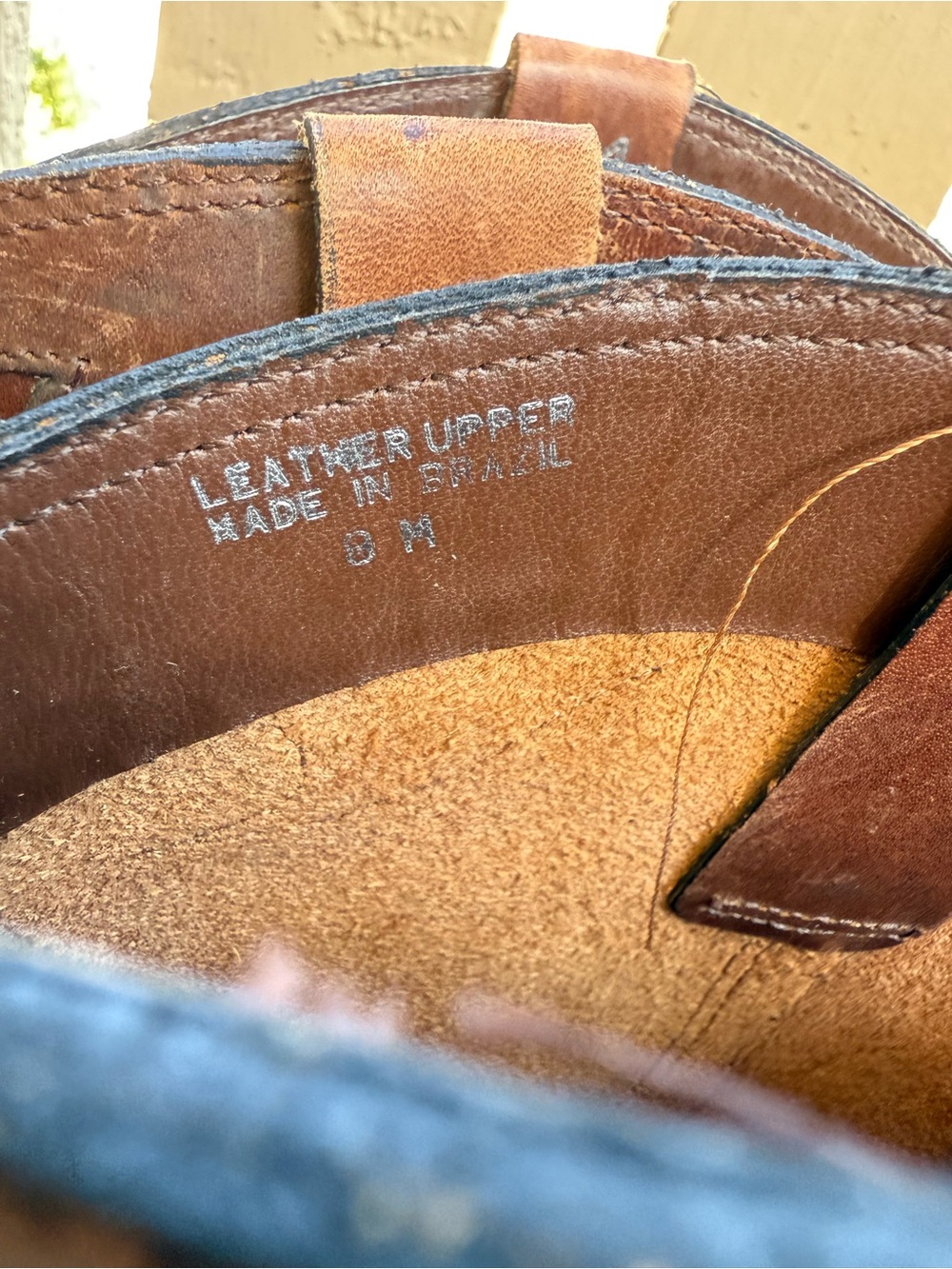 MIA Brown Leather Rockstar Western Heeled Boots - Picture 11 of 14